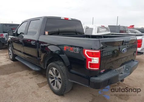 2019 Ford F-150 Xl z USA, uszkodzony, nr VIN 1FTEW1E53KKE34368